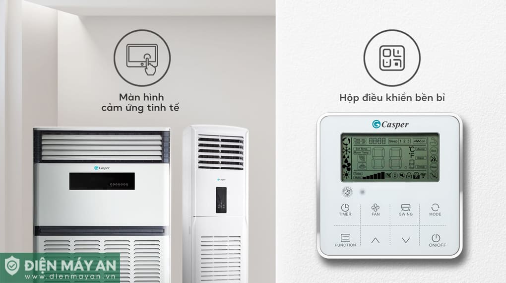 Điều hoà tủ đứng Casper 28000 BTU 1 chiều FC-28TL22